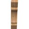 Ekena Millwork Legacy Slat Rough Sawn Bracket, Western Red Cedar, 6"W x 24"D x 28"H BKT06X24X28LEC06RWR - alternate 3